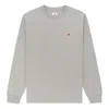 New Balance Made In Usa Core Long Sleeve T-shirt 'athletic Grey' In Gray