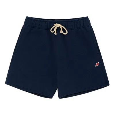 New Balance Made In Usa Core Shorts 'natural Indigo' In Blue