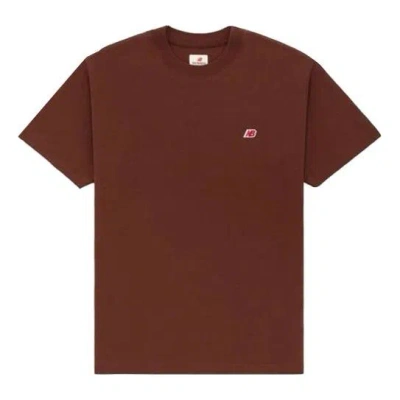 New Balance Made In Usa Core T-shirt 'rich Oak' In Brown