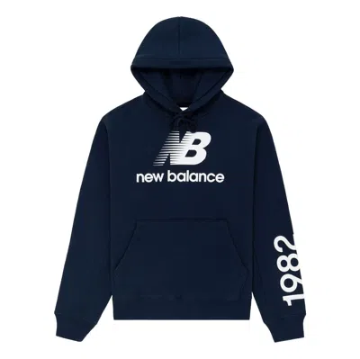 New Balance Made In Usa Heritage Hoodie 'natural Indigo' In Blue