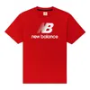 New Balance Made In Usa Heritage Short Sleeve T-shirt 'team Red'
