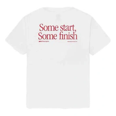 New Balance Made In Usa Run Club T-shirt 'white'