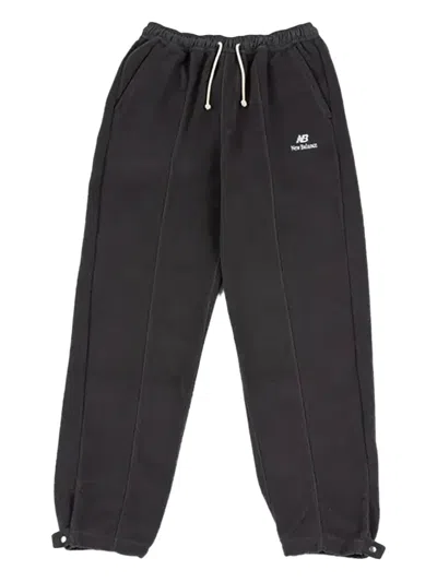 New Balance Made In Usa Sherpa Track Pants In Black