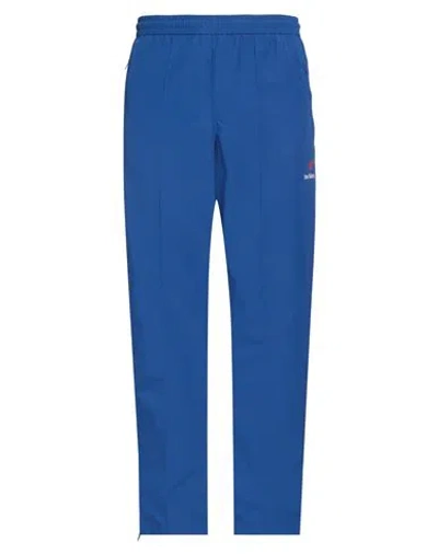 New Balance Man Pants Bright Blue Size Xl Nylon