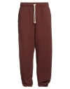 New Balance Man Pants Brown Size Xxl Cotton