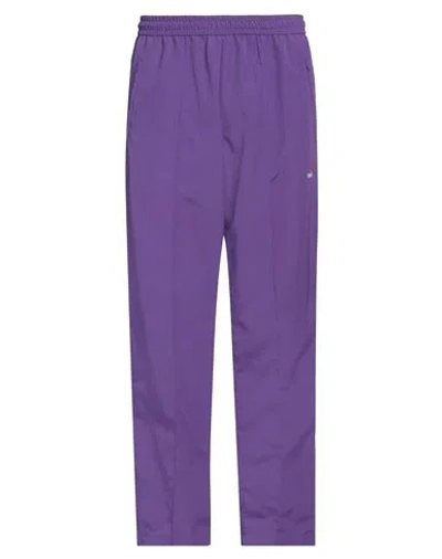 New Balance Man Pants Purple Size M Nylon