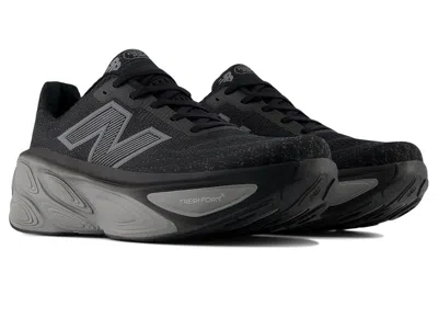 Pre-owned New Balance Man's Sneakers & Athletic Shoes Balance Fresh Foam X More V5 In Black/linen
