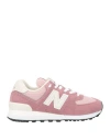 New Balance Man Sneakers Antique Rose Size 4.5 Leather, Textile Fibers In Pink