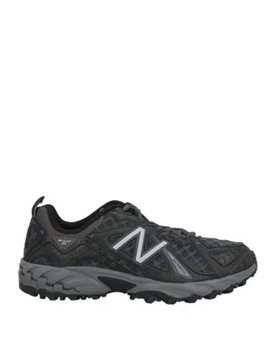 New Balance Man Sneakers Black Size 8 Textile Fibers