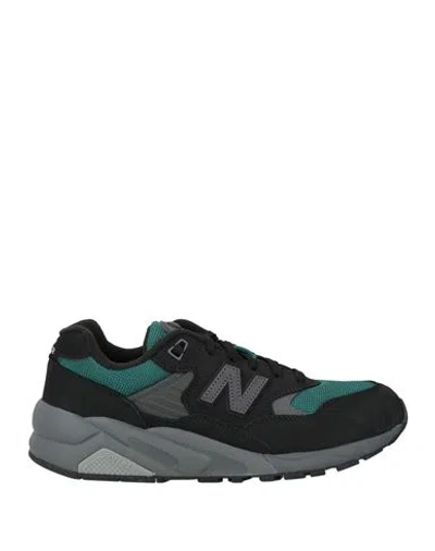 New Balance Man Sneakers Black Size 8.5 Leather