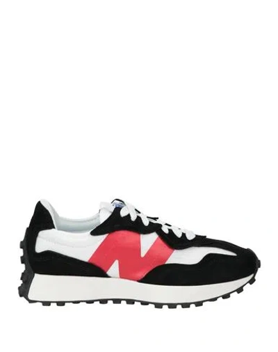 New Balance Man Sneakers Black Size 9 Leather