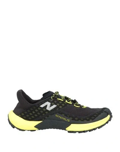 New Balance Man Sneakers Black Size 9 Textile Fibers