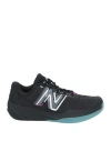 New Balance Man Sneakers Black Size 9 Textile Fibers In Black