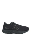 New Balance Man Sneakers Black Size 9 Textile Fibers In Black