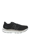 New Balance Man Sneakers Black Size 9 Textile Fibers In Black