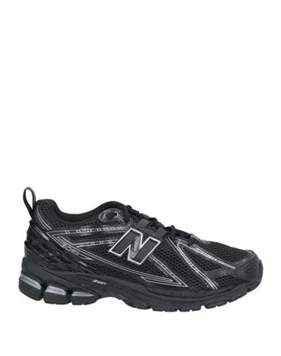 New Balance 1906rch Panelled Lace-up Sneakers In Black Metallic Silver
