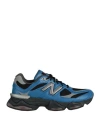 New Balance 9060 Leather And Mesh Low-top Sneakers In Blue