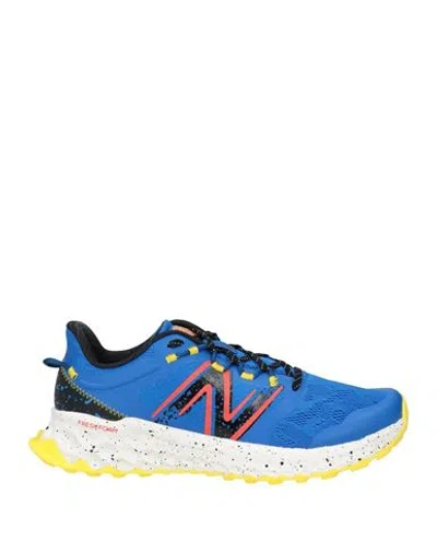 New Balance Man Sneakers Bright Blue Size 9 Textile Fibers