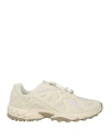 New Balance Man Sneakers Ivory Size 9 Textile Fibers In White