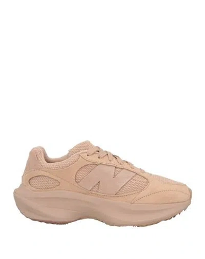New Balance Man Sneakers Light Brown Size 9 Leather In Pink