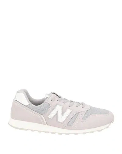 New Balance Man Sneakers Light Grey Size 9 Soft Leather, Textile Fibers