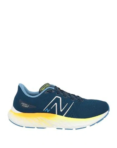 New Balance Man Sneakers Navy Blue Size 9 Textile Fibers