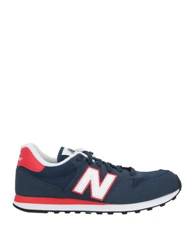 New Balance Man Sneakers Navy Size 9 Textile Fibers