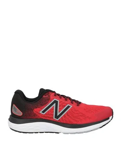 New Balance Man Sneakers Red Size 15 Textile Fibers