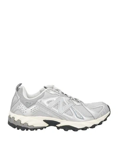 New Balance Man Sneakers Silver Size 8 Textile Fibers