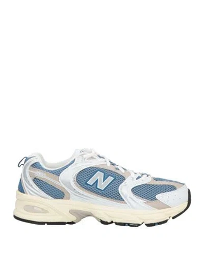 New Balance Man Sneakers Slate Blue Size 7.5 Textile Fibers