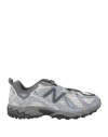New Balance Man Sneakers Slate Blue Size 9 Leather, Textile Fibers