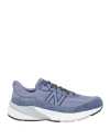 New Balance 990v6 Sneakers In Purple Suede And Mesh In Blue