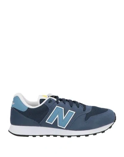 New Balance Man Sneakers Slate Blue Size 9 Textile Fibers