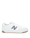 New Balance 480 Lace-up Sneakers In White