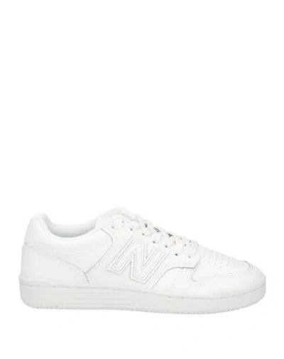 NEW BALANCE NEW BALANCE MAN SNEAKERS WHITE SIZE 7 LEATHER