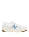 New Balance 480 Lace-up Sneakers In White