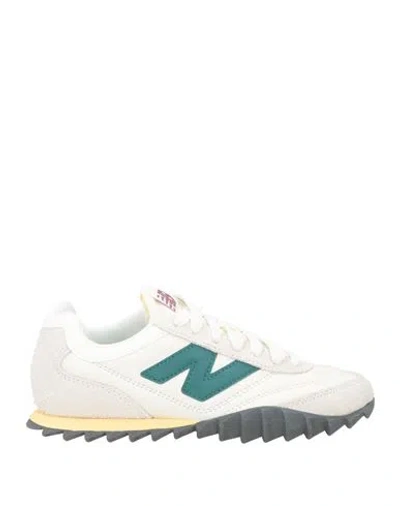 New Balance Man Sneakers White Size 9 Leather