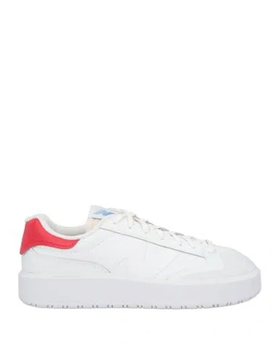 New Balance Man Sneakers White Size 9 Leather