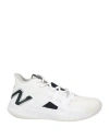 New Balance Man Sneakers White Size 9 Textile Fibers In White