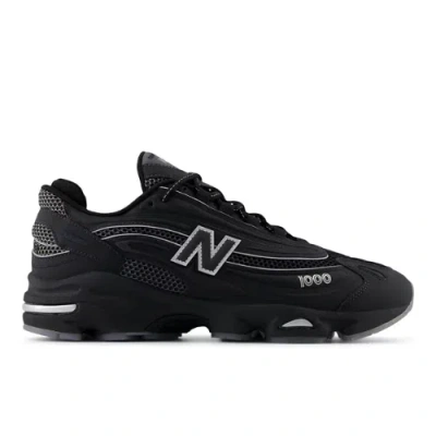 New Balance Unisex 1000 Sneakers In Black/white/grey