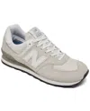 New Balance Big Kids 574 Casual Sneakers From Finish Line In Beige