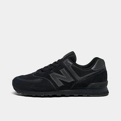 New Balance Man Sneakers Black Size 9 Leather