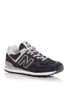 New Balance Men's 574 Core Low Top Sneakers In Black