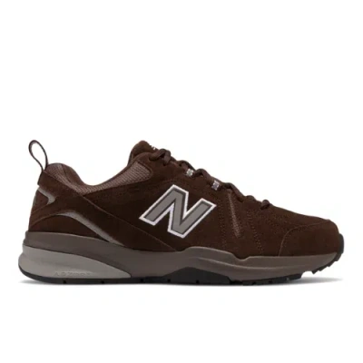 New Balance 608v5 Panelled Sneakers In Brown