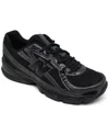 New Balance Mens Black Mono 740 V2 Branded Mesh Low-top Trainers