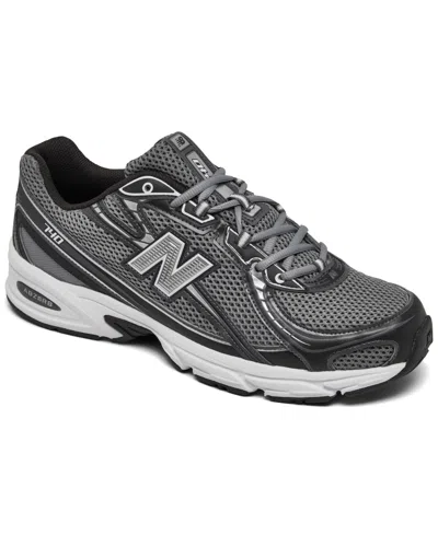 New Balance Men's 740 Casual Sneakers From Finish Line In Gray