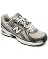 New Balance Mens Seasalt Castlerock 9060 Leather And Mesh Low-top Trainers