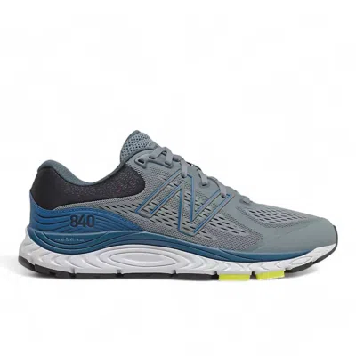 New Balance Men's 840 V5 Running Shoes In Grey/blue In Multi