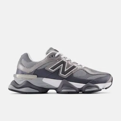 New Balance Unisex Synthetic Leather And Mesh Sneakers In Gray