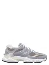New Balance 9060 Grey Sneaker With Side Logo And Chunky Sole In Suede Unisex In Gray